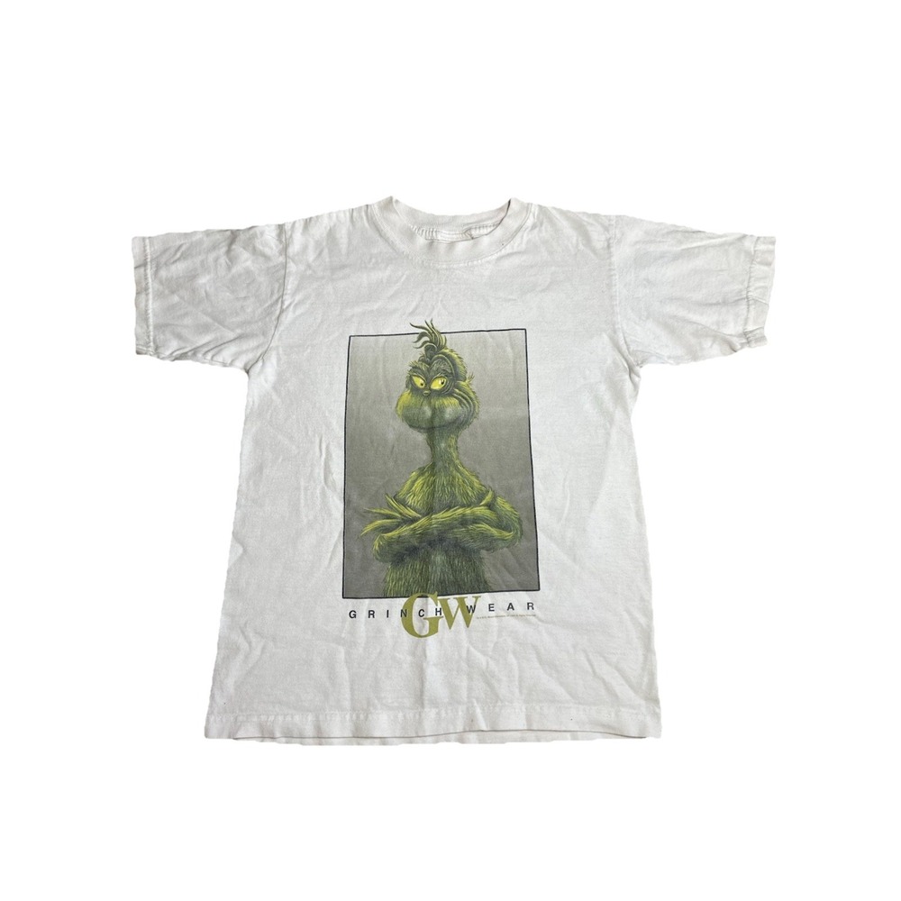 Vintage 90s Grinch t shirt Dr Seuss‎ Wear Size Medium Anvil Tag